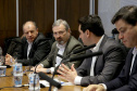 Governador Carlos Massa Ratinho Junior durante reunião com executivos da Klabin. Na imagem, José Totti, diretor Florestal da Klabin  =-  Curitiba, 02/07/2019  -  Foto: Jaelson Lucas/ANPr