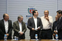 Governador Carlos Massa Ratinho Junior durante reunião com executivos da Klabin  -  Curitiba, 02/07/2019  -  Foto: Jaelson Lucas/ANPr