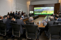 Governador Carlos Massa Ratinho Junior durante reunião com executivos da Klabin  -  Curitiba, 02/07/2019  -  Foto: Jaelson Lucas/ANPr