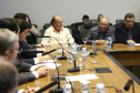Governador Carlos Massa Ratinho Junior durante reunião com executivos da Klabin. Na imagem, Frederico Bitencourt prefeito de Reserva. -  Curitiba,02/07/2019 Foto:Jaelson Lucas/ANPr
