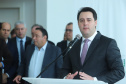 Governador Carlos Massa Ratinho Junior durante coletiva de imprensa  -  Curitiba, 03/07/2019  -  Foto: Rodrigo Félix Leal/ANPr
