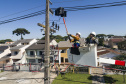 Licenciado para produção no Brasil desde 2016, o capacete com sensor elétrico da Copel é agora um produto patenteado internacionalmente.  -  Curitiba, 04/07/2019  -  Foto: Divulgação Copel