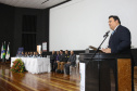 As ações conjuntas do Governo do Estado com órgãos de controle externo, como o Ministério Público Estadual (MP), são estratégicas para conter os casos de corrupção, o mal uso dos recursos públicos e evasão de divisas. A afirmação é do controlador-geral do Estado, Raul Siqueira, que participou nesta sexta-feira (5) de um encontro sobre controle social no combate à improbidade administrativa, realizado pelo MP, em Santo Antônio da Platina, no Norte Pioneiro. Foto: Jaelson Lucas/ANPr
