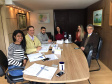 A equipe da Divisão de Resíduos Sólidos da Secretaria de Estado do Desenvolvimento Sustentável e do Turismo recebeu nesta semana representantes de associações responsáveis por resíduos pós-consumo.  -  Divulgação Sedest