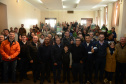 Neste sábado (6), representantes da Cohapar e prefeituras entregaram as escrituras de propriedade de 109 famílias da região dos Campos Gerais em Ponta Grossa. Os documentos foram emitidos pela companhia por meio do programa de Escrituração Direta, que prevê um serviço mais rápido e barato do que aquele praticado pelos tabelionatos.  -  Ponta Grossa, 06/07/2019  -  Foto: Guilherme Santos/Cohapar