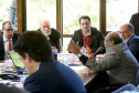Governador Carlos Massa Ratinho Junior durante reunião com a equipe de governo. Foto: Jaelson Lucas/ANPr