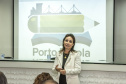 Os dez alunos vencedores do concurso de desenhos e frases do programa Porto Escola fizeram uma visita especial ao Porto de Paranaguá nesta quarta-feira (10). Os estudantes e professores ganharam um passeio de barco, kits de desenho e um quadro com a composição vencedora. A oitava edição do concurso reuniu trabalhos de 824 estudantes do 5º ano do ensino fundamental, matriculados na rede pública de ensino. Foto: Claudio Neves/Portos do Paraná
