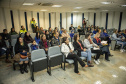 Os dez alunos vencedores do concurso de desenhos e frases do programa Porto Escola fizeram uma visita especial ao Porto de Paranaguá nesta quarta-feira (10). Os estudantes e professores ganharam um passeio de barco, kits de desenho e um quadro com a composição vencedora. A oitava edição do concurso reuniu trabalhos de 824 estudantes do 5º ano do ensino fundamental, matriculados na rede pública de ensino. Foto: Claudio Neves/Portos do Paraná