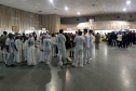 Começou nesta quarta feira (10), e vai até sexta feira (12), o XV Congresso Internacional de Turismo Religioso e Sustentável em Guarapuava. A Paraná Turismo participa neste importante evento que visa unir parcerias para divulgar as atrações e o potencial turístico da região.Foto: Edson Thomaz