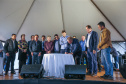 Entrega de moradias para 100 famílias de Marechal Cândido Rondon, no Oeste do Paraná, nesta segunda-feira (15). Marechal Cândido Rondon, 15/07/2019 -  Foto: Geraldo Bubniak/ANPr