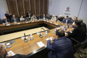 O governador em exercício Darci Piana reunido com o secretariado de Governo.Curitiba, 16-07-19.Foto: Arnaldo Alves / ANPr.