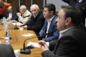 O governador em exercício Darci Piana reunido com o secretariado de Governo.Curitiba, 16-07-19.Foto: Arnaldo Alves / ANPr.