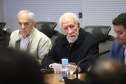 O governador em exercício Darci Piana reunido com o secretariado de Governo.Curitiba, 16-07-19.Foto: Arnaldo Alves / ANPr.