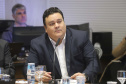 “Trata-se de um trabalho que passará a ser permanente da CGE. Auditar todos os gastos, despesas, contratos, pagamentos e pessoal do Estado”, explicou controlador-geral do Estado, Raul Siqueira. .Foto: Arnaldo Alves / ANPr.