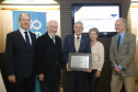 O volume de empregos e negócios gerados no comércio demonstram a importância econômica e a responsabilidade social do setor no Paraná e no Brasil, afirmou o governador em exercício Darci Piana, nesta terça-feira (16), na cerimônia que celebrou o Dia do Comerciante. O evento foi promovido em Curitiba pela Associação Comercial do Paraná (ACP). Foto: Jaelson Lucas/ANPr
