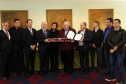 Assinatura de convenio Comec com a UrbsFoto Gilson Abreu/ANPr