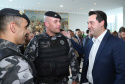 O governador Carlos Massa Ratinho Júnior dá posse a mais de 90 peritos oficiais, no Palácio Iguaçu. Os profissionais integrarão o efetivo da Polícia Científica do Paraná e, após formação, serão distribuídos no Estado, conforme a necessidade. Curitiba, 22/07/2019 -Foto: Rodrigo Felix Leal/ANPr