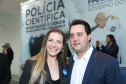 O governador Carlos Massa Ratinho Júnior dá posse a mais de 90 peritos oficiais, no Palácio Iguaçu. Os profissionais integrarão o efetivo da Polícia Científica do Paraná e, após formação, serão distribuídos no Estado, conforme a necessidade. Curitiba, 22/07/2019 -Foto: Rodrigo Felix Leal/ANPr