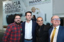 O governador Carlos Massa Ratinho Júnior dá posse a mais de 90 peritos oficiais, no Palácio Iguaçu. Os profissionais integrarão o efetivo da Polícia Científica do Paraná e, após formação, serão distribuídos no Estado, conforme a necessidade. Curitiba, 22/07/2019 -Foto: Rodrigo Felix Leal/ANPr