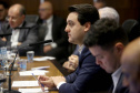 Governador Carlos Massa Ratinho Junior durante reunião com a equipe de governo. Curitiba, 23/07/2019. Foto: Jaelson Lucas