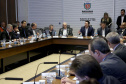 Governador Carlos Massa Ratinho Junior durante reunião com a equipe de governo. Curitiba, 23/07/2019. Foto: Jaelson Lucas
