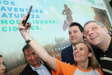 O Paraná terá neste ano uma série de competições que ajudarão a estimular práticas esportivas, além de evidenciar as belezas do Estado, atrair turistas e movimentar a economia de diversas regiões. São os Jogos de Aventura e Natureza, uma iniciativa pioneira no Brasil em formato e abrangência que foi lançada nesta terça-feira (23) pelo governador Carlos Massa Ratinho Junior. Foto: Rodrigo Felix Leal/ANPr