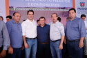 A primeira usina do Brasil de produção de biogás a partir do tratamento dos dejetos de suínos começou a funcionar no Paraná nesta quarta-feira (24), em Entre Rios do Oeste, na Região Oeste do Estado. O governador Carlos Massa Ratinho Junior inaugurou a unidade geradora cuja capacidade total é de 480 KW, transformando por dia 215 toneladas de um agente poluidor em energia limpa. Foto: Rodrigo Felix Leal/ANPr