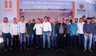 A primeira usina do Brasil de produção de biogás a partir do tratamento dos dejetos de suínos começou a funcionar no Paraná nesta quarta-feira (24), em Entre Rios do Oeste, na Região Oeste do Estado. O governador Carlos Massa Ratinho Junior inaugurou a unidade geradora cuja capacidade total é de 480 KW, transformando por dia 215 toneladas de um agente poluidor em energia limpa. Foto: Rodrigo Felix Leal/ANPr
