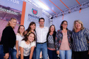 A primeira usina do Brasil de produção de biogás a partir do tratamento dos dejetos de suínos começou a funcionar no Paraná nesta quarta-feira (24), em Entre Rios do Oeste, na Região Oeste do Estado. O governador Carlos Massa Ratinho Junior inaugurou a unidade geradora cuja capacidade total é de 480 KW, transformando por dia 215 toneladas de um agente poluidor em energia limpa. Foto: Rodrigo Felix Leal/ANPr