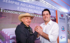 A primeira usina do Brasil de produção de biogás a partir do tratamento dos dejetos de suínos começou a funcionar no Paraná nesta quarta-feira (24), em Entre Rios do Oeste, na Região Oeste do Estado. O governador Carlos Massa Ratinho Junior inaugurou a unidade geradora cuja capacidade total é de 480 KW, transformando por dia 215 toneladas de um agente poluidor em energia limpa. Foto: Rodrigo Felix Leal/ANPr