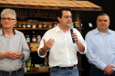 O Governo do Paraná repassa nesta quarta-feira (24) 54 veículos para escritórios da Emater no Interior do Estado. A entrega foi feita pelo governador Carlos Massa Ratinho Junior,  na sede da Emater, em Curitiba.Foto Gilson Abreu/ANPr