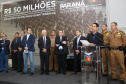 O governador Carlos Massa Ratinho Junior assina promoções e progressões das Forças de Segurança Pública. Foto: Jaelson Lucas/ANPr