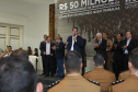 O governador Carlos Massa Ratinho Junior assina promoções e progressões das Forças de Segurança Pública. Foto: Jaelson Lucas/ANPr