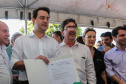 Pavimentação de ruas, melhoria em quadras poliesportivas, revitalização de praça, construção de barracões industriais e compra de equipamentos rodoviários são os principais investimentos que 15 municípios da região Norte do Paraná farão com apoio do Governo do Estado