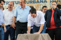 O governador Carlos Massa Ratinho Junior e o prefeito Miguel Amaral inauguraram mais uma unidade do projeto Meu Campinho. O governador também assinou a ordem de serviço para dar início à construção de uma unidade de saúde no mesmo bairro, em frente ao Meu Campinho.
Além disso, foram entregues licitações e homologações de projetos que somam R$ 1,75 milhão em investimentos, nos municípios de Ivaiporã, Reserva e Roncador. Ivaiporã, 26/07/2019 -Foto: Geraldo Bubniak/ANPr