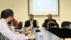 Tomaram posse nesta semana os novos membros do Conselho de Administração dos Portos do Paraná (Consad). O colegiado é responsável pela orientação geral dos negócios da empresa pública e composto por cinco integrantes. Foto: Claudio Neves/Portos do Paraná