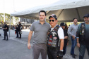 O governador Carlos Massa Ratinho Junior participou e deu as boas-vindas aos motoqueiros, presentes na benção em comemoração ao seu dia. Curitiba, 17-07-19.Foto: Arnaldo Alves / ANPr.