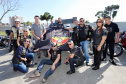 O governador Carlos Massa Ratinho Junior participou e deu as boas-vindas aos motoqueiros, presentes na benção em comemoração ao seu dia. Curitiba, 17-07-19.Foto: Arnaldo Alves / ANPr.