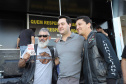 O governador Carlos Massa Ratinho Junior participou e deu as boas-vindas aos motoqueiros, presentes na benção em comemoração ao seu dia. Curitiba, 17-07-19.Foto: Arnaldo Alves / ANPr.