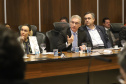 Governador Carlos Massa Ratinho Junior, participa da reunião com seu secretários. N/F: secretário de Comunicação e Cultura, Hudson José.Curitiba, 30-07-19.Foto: Arnaldo Alves / ANPr.