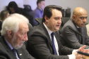 Governador Carlos Massa Ratinho Junior, participa da reunião com os secretários.Curitiba, 30-07-19.Foto: Arnaldo Alves / ANPr.