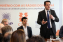 A Copel renovou a parceria que mantém há 30 anos com a Associação das Emissoras de Radiodifusão do Paraná (Aerp) para a veiculação de mensagens de utilidade pública sobre fornecimento, geração e transmissão de energia