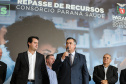 O secretário estadual da Saúde, Beto Preto. O governador Carlos Massa Ratinho Junior assina nesta quarta-feira (31), no Palácio Iguaçu, em Curitiba, convênio com o Consórcio Paraná Saúde para repasse de recursos destinados à compra de medicamentos. Os medicamentos são para a Farmácia Paraná, que faz parte do sistema público de saúde e atende gratuitamente a população pelo SUS. Curitiba, 31/07/2019 -Foto: Geraldo Bubniak/ANPr