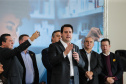 O governador Carlos Massa Ratinho Junior assina nesta quarta-feira (31), no Palácio Iguaçu, em Curitiba, convênio com o Consórcio Paraná Saúde para repasse de recursos destinados à compra de medicamentos. Os medicamentos são para a Farmácia Paraná, que faz parte do sistema público de saúde e atende gratuitamente a população pelo SUS. Curitiba, 31/07/2019 -Foto: Geraldo Bubniak/ANPr