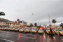 A Polícia Militar do Paraná (PM-PR) iniciou uma mega-operação (Operação 100) em Curitiba  e Região Metropolitana nesta sexta-feira (2). São 165 viaturas, 550 policiais militares de todos os batalhões espalhados pelos municípios com auxílio de motocicletas, cães, cavalos e helicóptero.  Curitiba, 02/08/2019 -  Foto: Geraldo Bubniak/ANPr