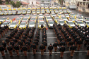 Curitiba, 02 de agosto de 2019.  Polícia Militar deflagra Operação 100 com mais de 500 policiais e 165 viaturas em Curitiba. 