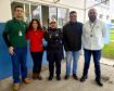 Mais uma edição do Porto em Ação aconteceu nesta segunda-feira (05) no Porto de Paranaguá. O projeto leva serviços gratuitos aos caminhoneiros que esperam no Pátio de Triagem. Foram ofertadas palestras sobre trânsito e ações em saúde, como verificação de pressão arterial e glicemia, vacinação contra hepatite B, tétano, sarampo e febre amarela, além de corte de cabelo e outros serviços. Foto: Portos do Paraná