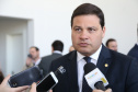 Segundo o secretário estadual de Infraestrutura e Logística, Sandro Alex, o banco de projetos do Paraná será o maior do País. A área recebeu os maiores recursos para dar conta da evolução da economia do Estado. Estarão presentes, por exemplo, contornos de Umuarama, Campo Mourão, Cascavel, Londrina e Cianorte; o Trevo das Cataratas; trechos de rodovias que somam mais de mil quilômetros; e a ponte de Guaratuba.Foto: José Fernando Ogura/ANPr