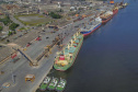 04/2019 - Porto de Paranaguá. Foto: José Fernando Ogura/ANPr