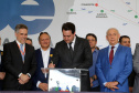 O Paraná passa a ter a maior malha aeroviária do País com o início nesta quarta-feira (07) do programa Voe Paraná. O novo pacote aéreo regional foi lançado pelo governador Carlos Massa Ratinho Junior no Aeroporto do Bacacheri, em Curitiba, e vai atender 12 cidades, de todas as regiões do Estado.Foto Gilson Abreu AENPr